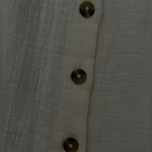 White cotton summer dress, Kiabi French brand, feminine, beach vibes,Santorini✈️ - Picture 2 of 13